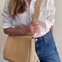 The Satchel in Sesame